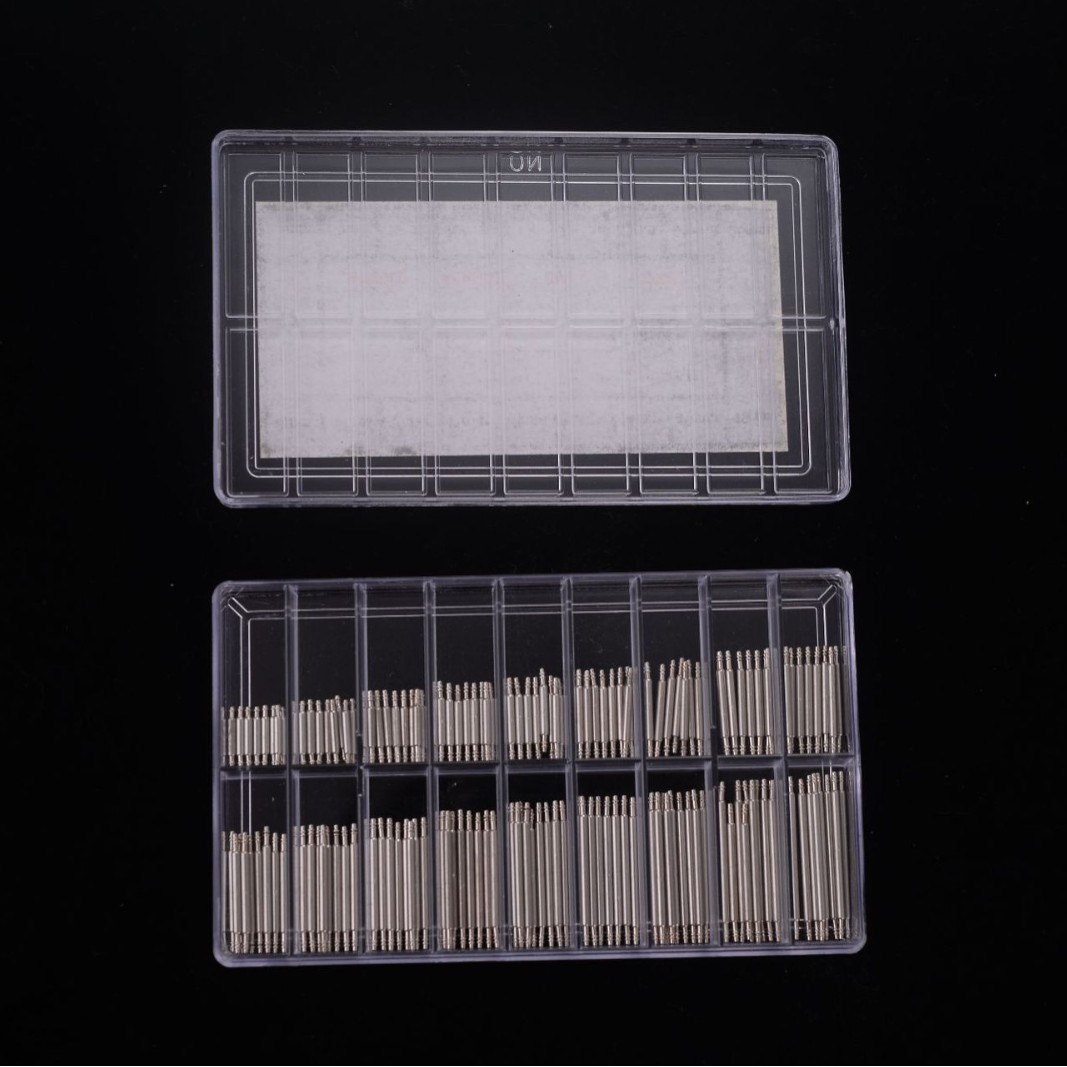 Spring Bar Tool Set - 144 stuks roestvrijstalen horlogeveerstaven kit 8-25