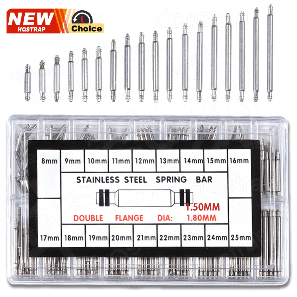 Spring Bar Tool Set - 1/2set Roestvrij Stalen Lente Bars Dia