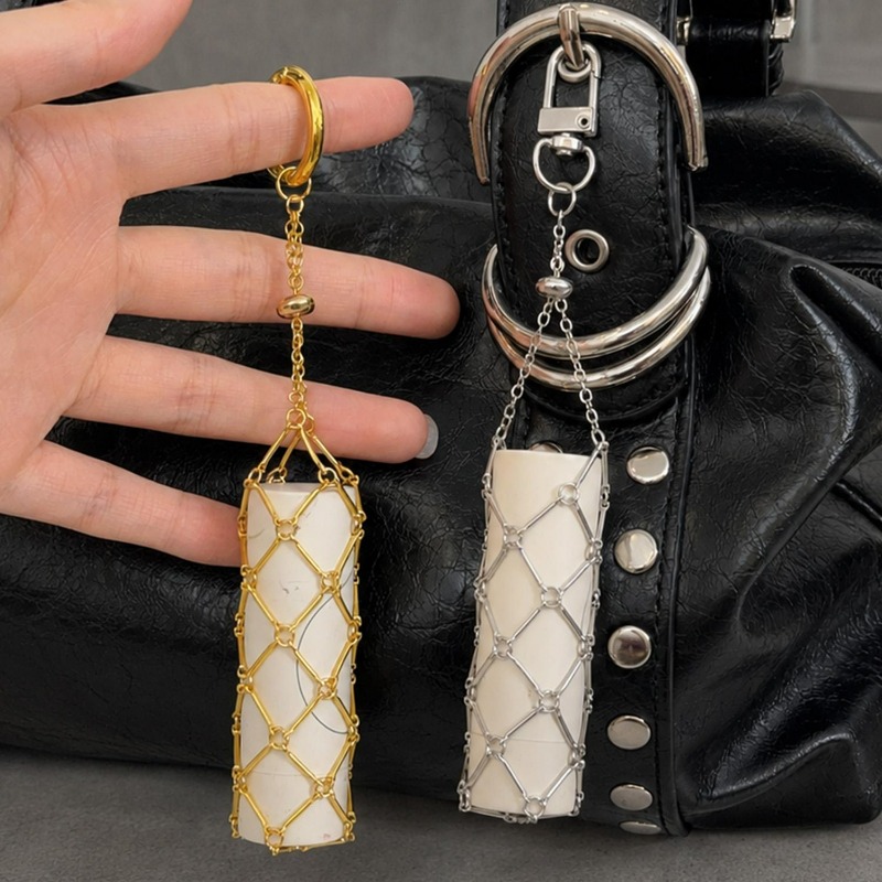 Mesh Strap Metal - Draagbare metalen netzak voor dames, universeel,