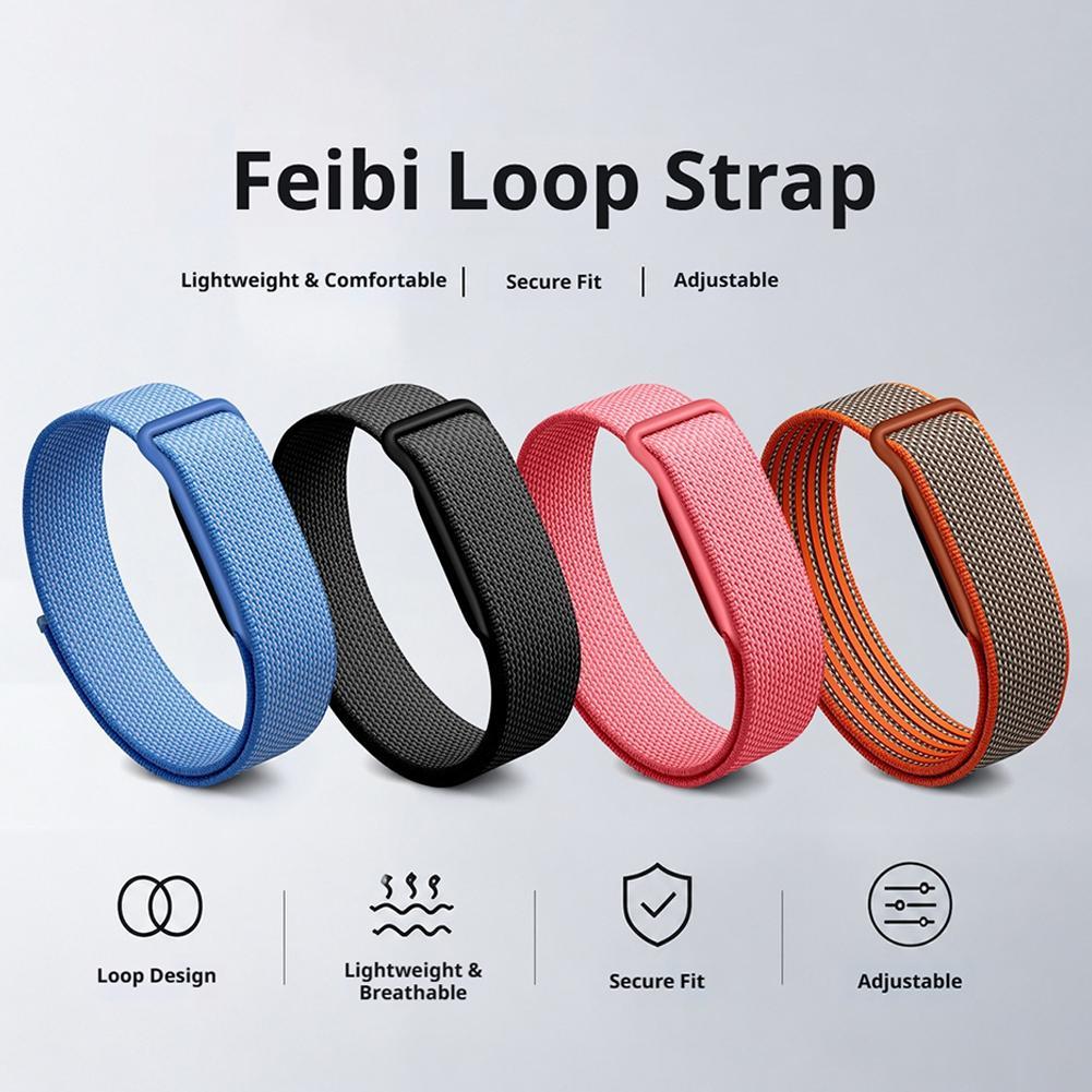 Sport Loop Velcro - Nylon Loop Sport gevlochten horlogeband voor
