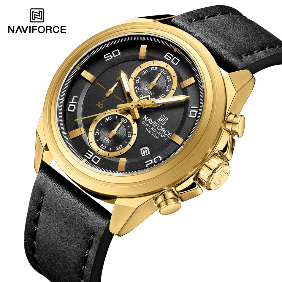 Leather Watch Band Men - NAVIFORCE Handen Horloges Echt lederen band