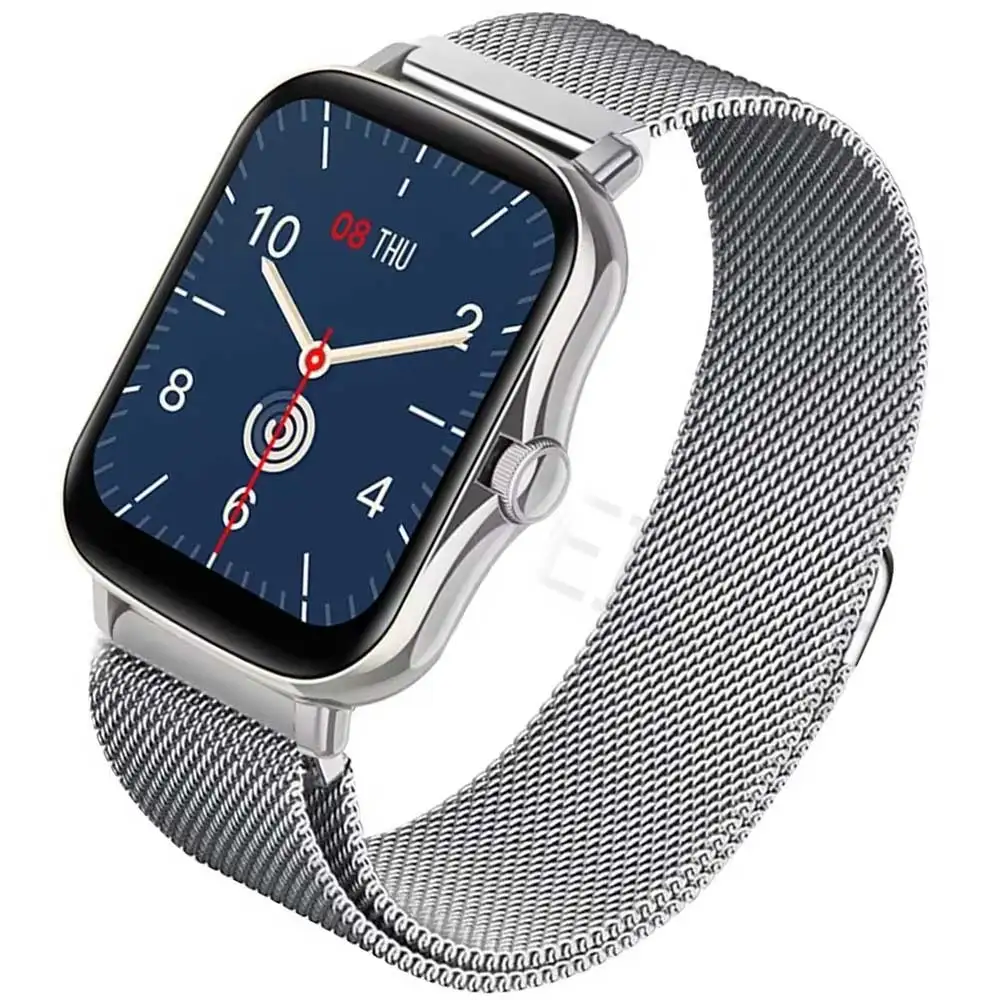 Milanese Loop Magnetic - 20mm band Voor Amazfit GTS 4/3/2e/Mini/stratos