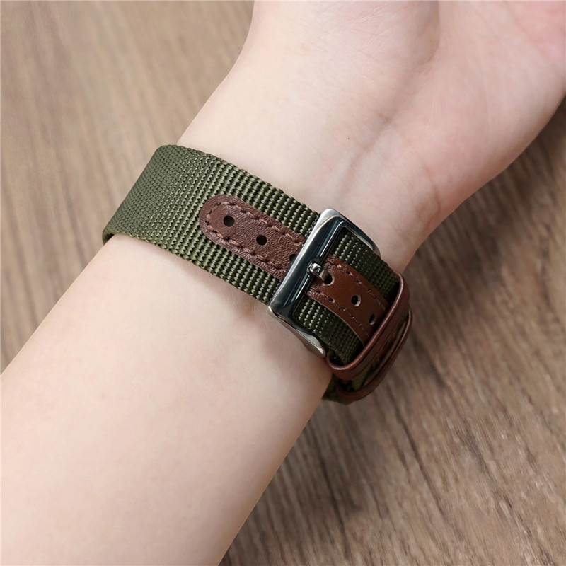 Nylon Geribbelde Horlogeband 2 - Canvas Strap Watch recensie en prijs