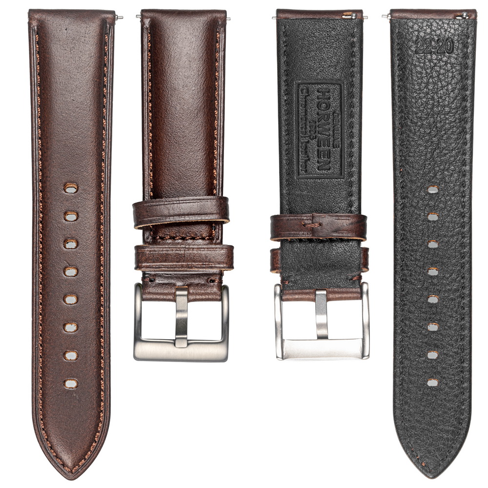 Hemsut Horlogebanden Echt leer - Leather Strap Quick Release recensie en prijs