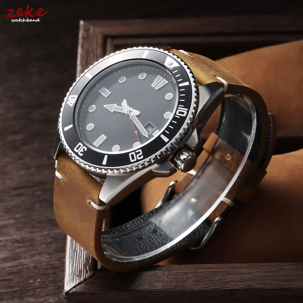 Vintage zachte oliewax horloge - Suede Strap Watch recensie en prijs