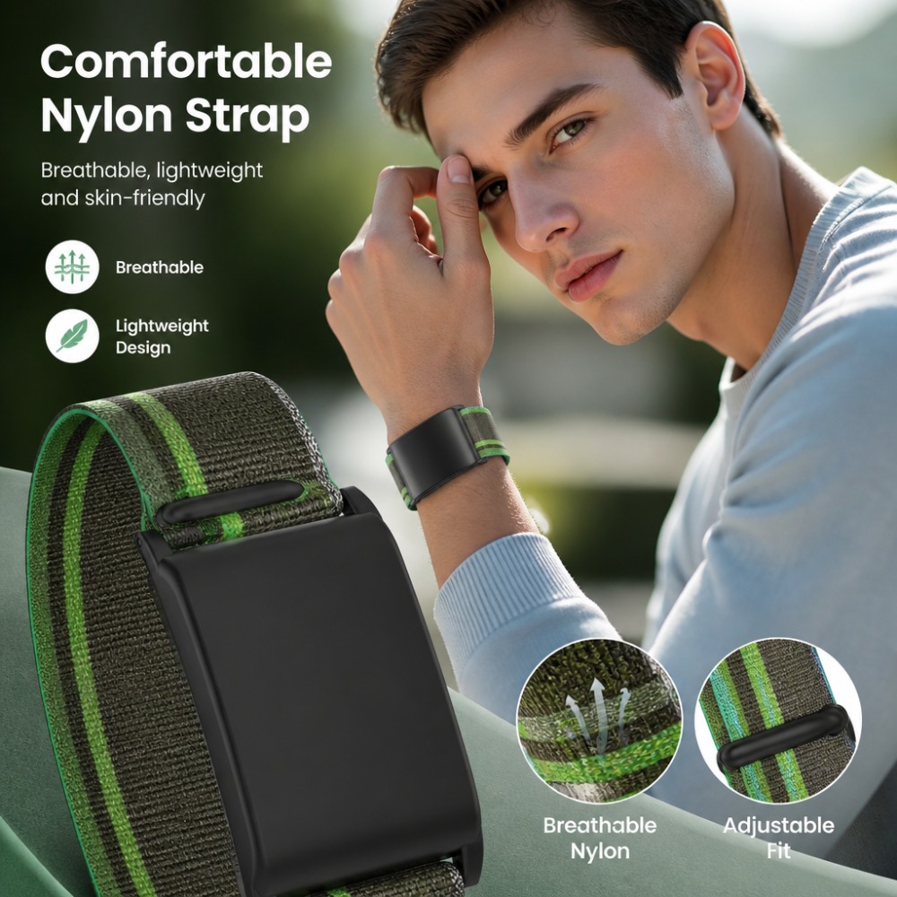 Voor WHOOP 4.0 Band Nylon Lusb - Sport Loop Velcro recensie en prijs
