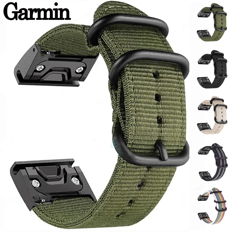 Canvas Nylon Band Voor Garmin  - Canvas Strap Watch recensie en prijs