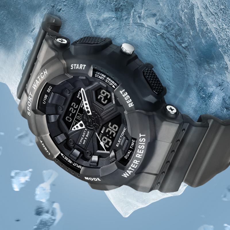 TIMEARTX herenhorloge Luxe mul - Rubber Strap Diver recensie en prijs
