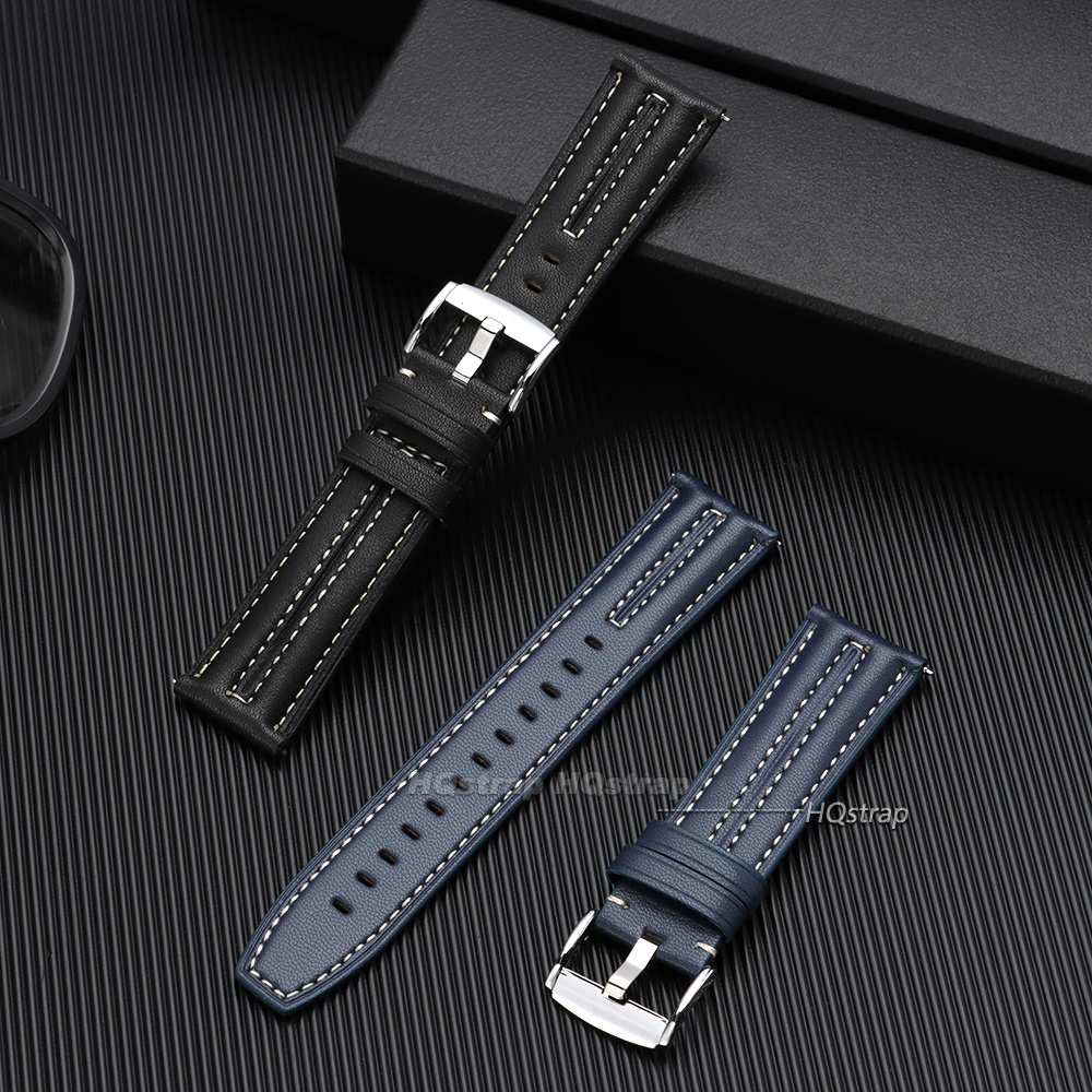 22mm Retro Kalfsleer Lederen B - Suede Strap Watch recensie en prijs