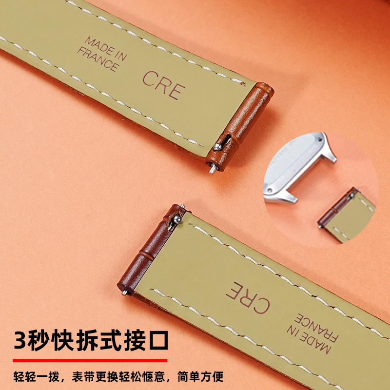 15mm 17mm 18mm 20mm lederen ba - Leather Strap Quick Release recensie en prijs