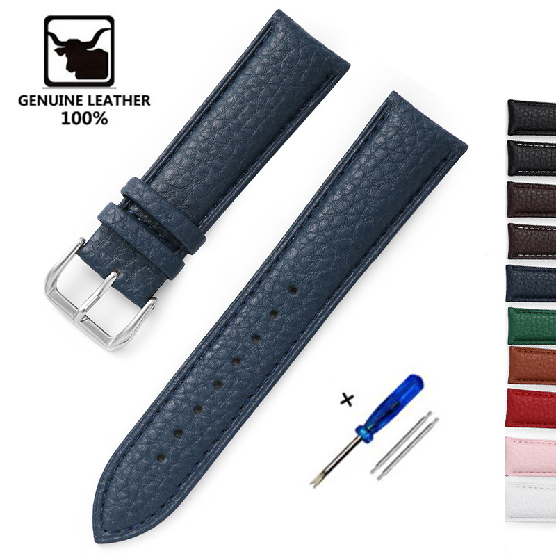 Litchi Patroon Zacht Lederen H - Suede Strap Watch recensie en prijs