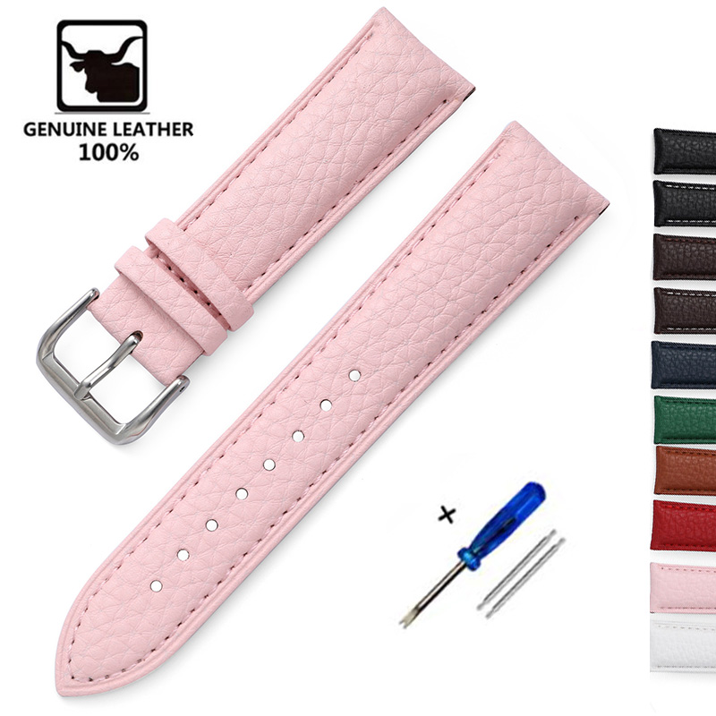 Litchi Patroon Zacht Lederen H - Suede Strap Watch recensie en prijs