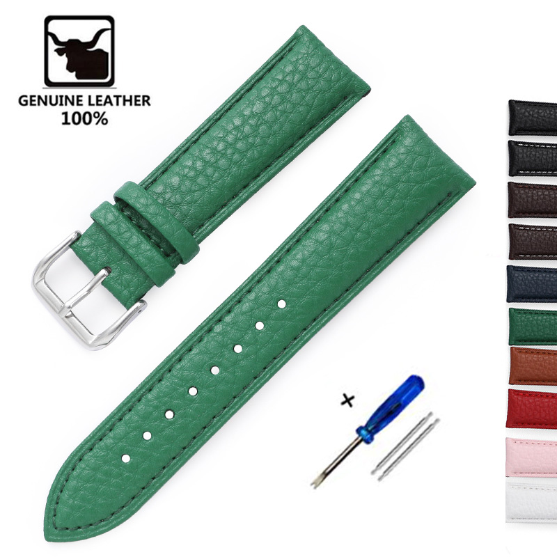 Litchi Patroon Zacht Lederen H - Suede Strap Watch recensie en prijs