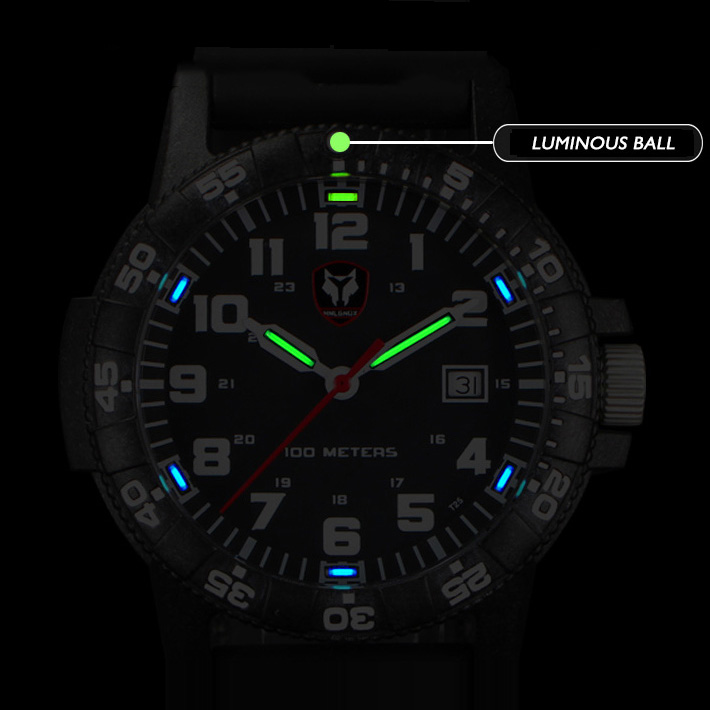 Hnlgnox Mens Pilot Horloges Sp - Rubber Strap Diver recensie en prijs