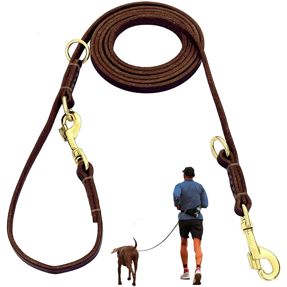 Multifunctionele leren hondenr - Leather Strap Quick Release recensie en prijs