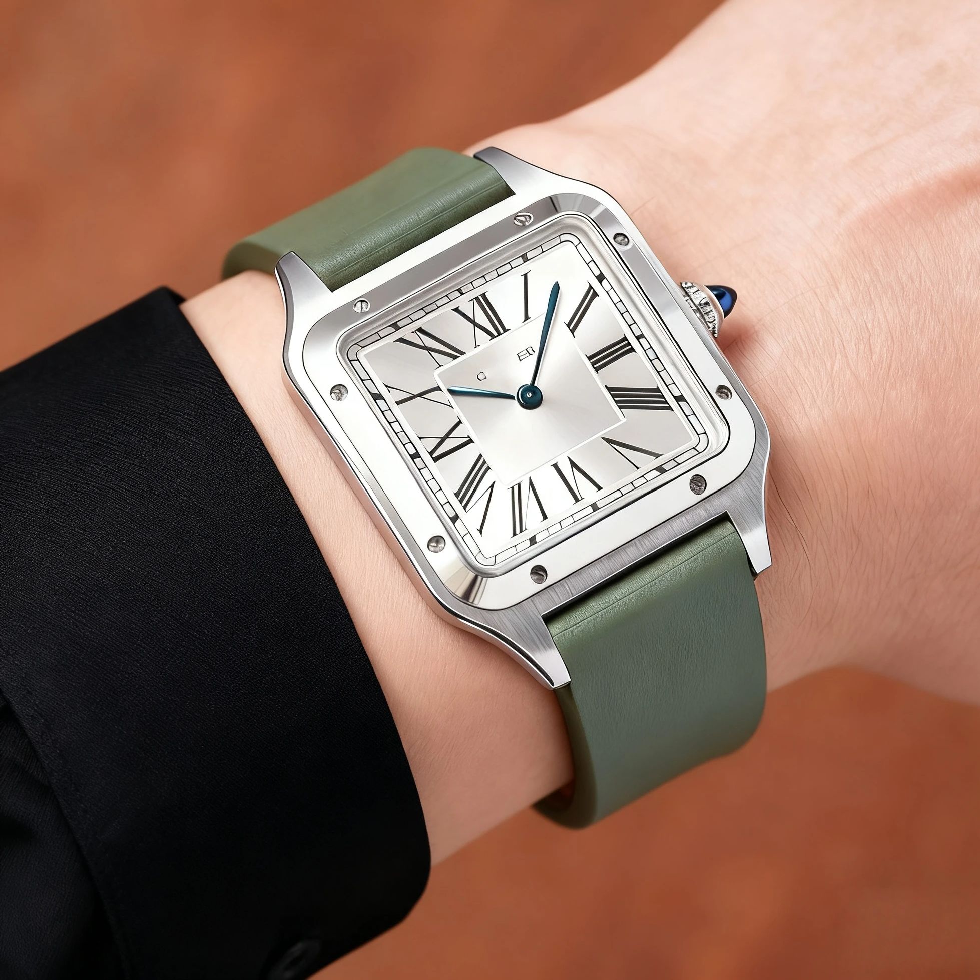 15,5 mm 17,5 mm geschikt voor  - Cartier Watch Santos recensie en prijs