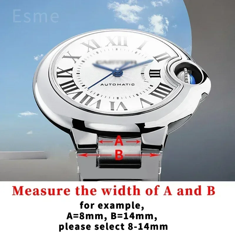 11x18mm horlogeband voor Carti - Cartier Watch Ballon Bleu recensie en prijs