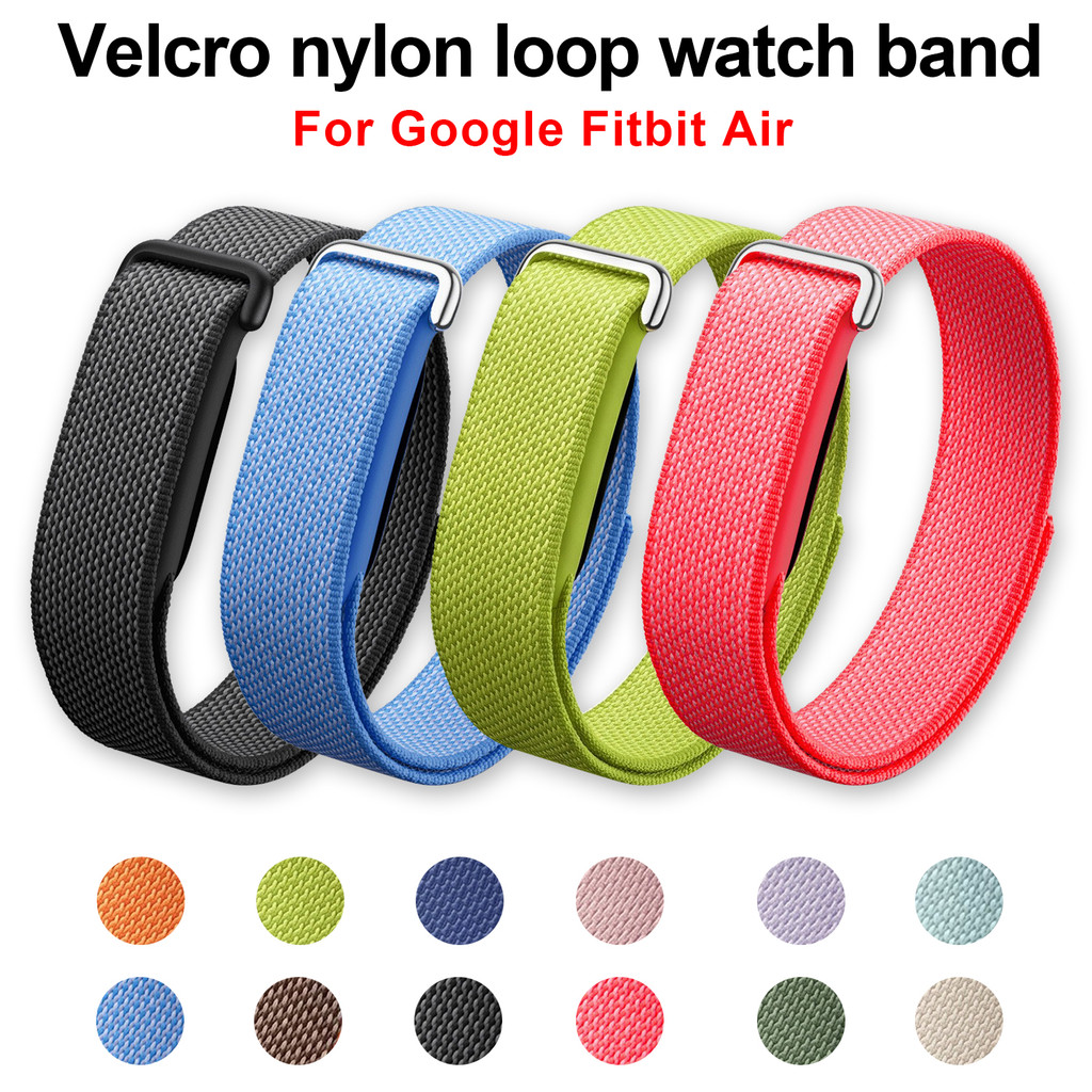 Horlogeband voor Google Fitbit - Sport Loop Velcro recensie en prijs