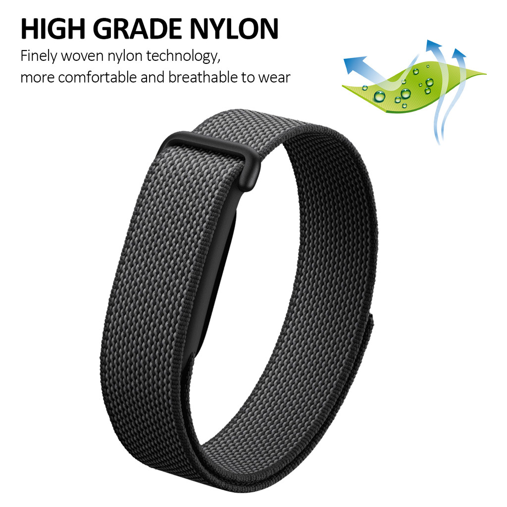Horlogeband voor Google Fitbit - Sport Loop Velcro recensie en prijs