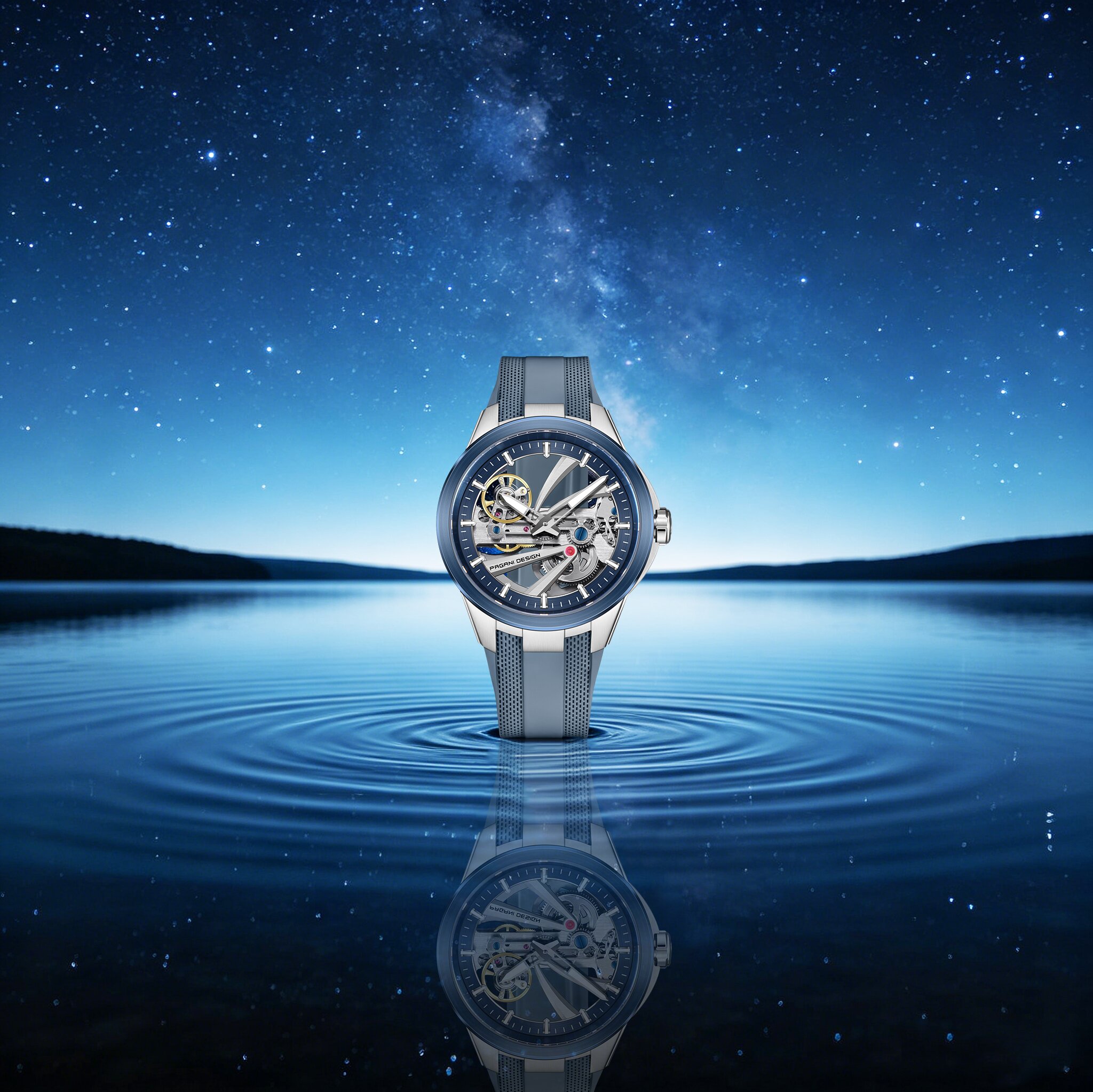 PAGANI DESIGN Heren trendy mec - Rubber Strap Diver recensie en prijs