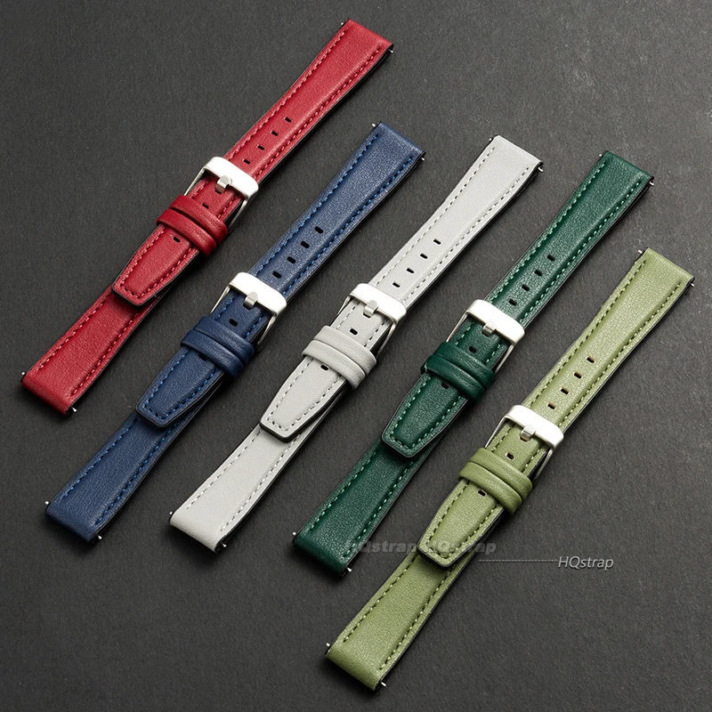 Ultradunne lederen horlogeband - Suede Strap Watch recensie en prijs