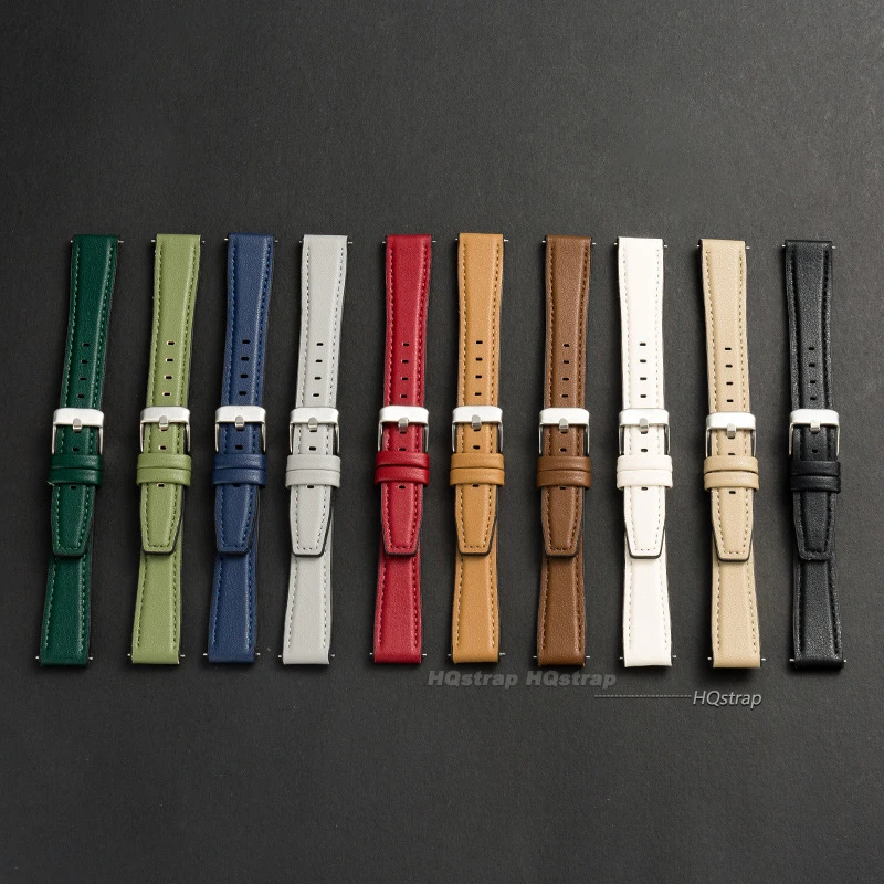 Ultradunne lederen horlogeband - Suede Strap Watch recensie en prijs