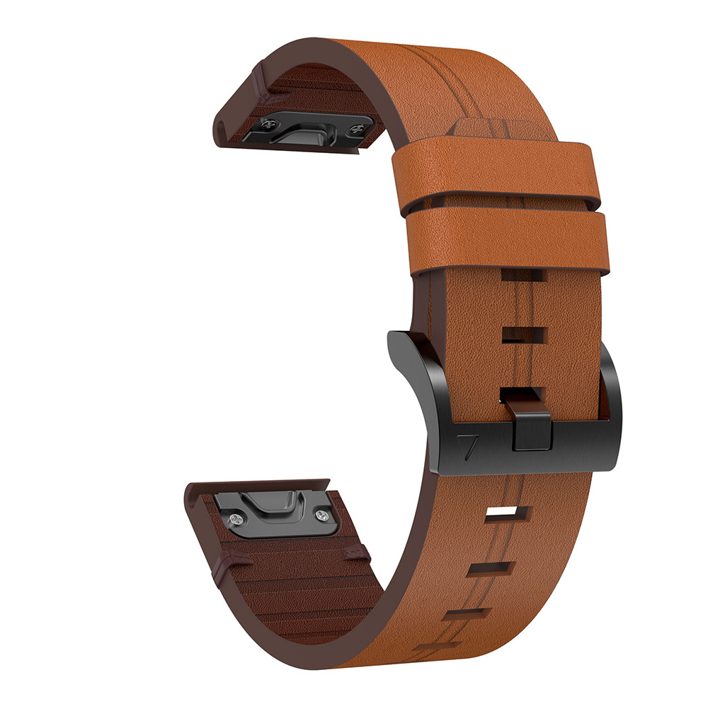 Echt leer QuickFit 26 mm 22 mm - Leather Strap Quick Release recensie en prijs