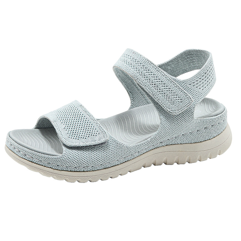 Dames gebreide mesh platform s - Sport Loop Velcro recensie en prijs